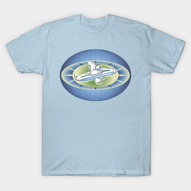 Aeroplane - Roundel T-Shirt by Kat C.